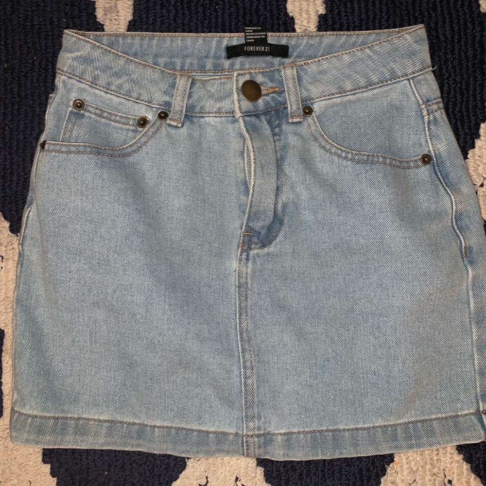 Forever 21 Denim mini skirt
